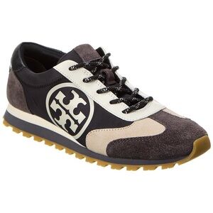 Tory Burch women's Black and Cream Casual Sneakers
